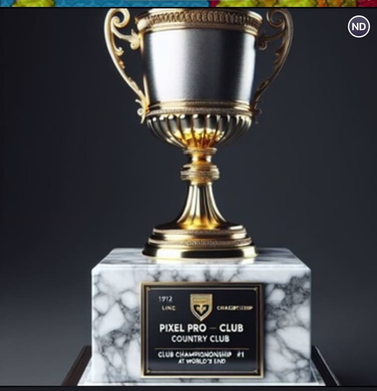 Club Championship Trophy